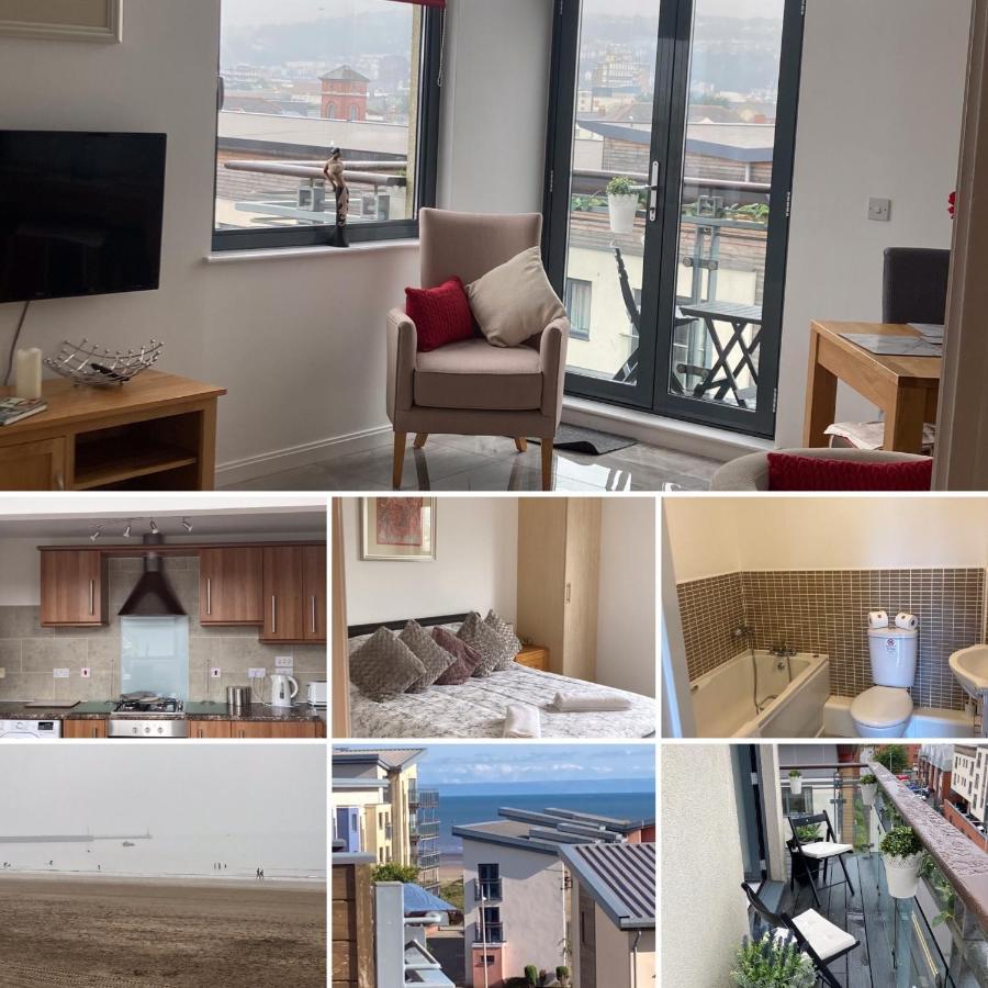 Swansea Bay, Marina & Arena View Mins To Beach & City Exterior foto